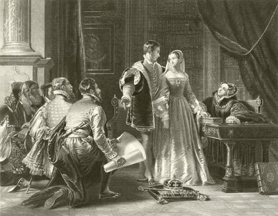 La renuencia de Lady Jane Grey a aceptar la corona de Charles Robert Leslie